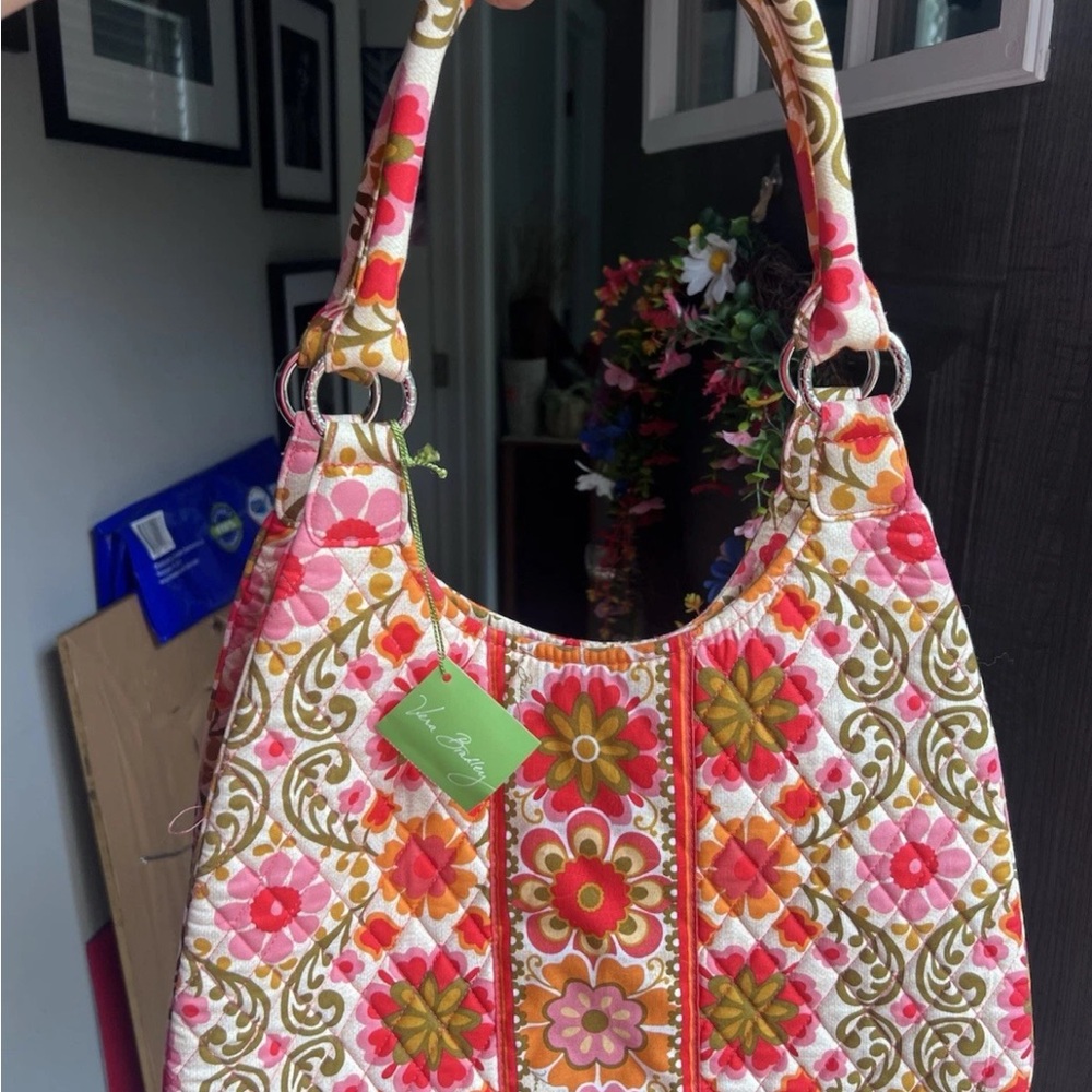 NWT Vera Bradley large hobo folkloric bag